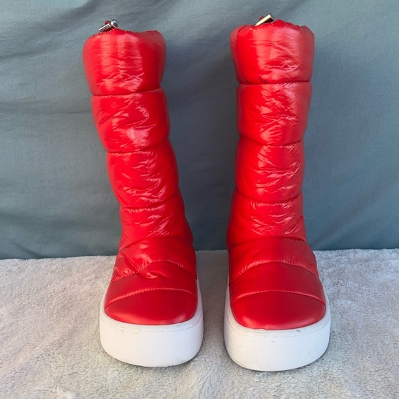 EUC JEFFREY CAMPBELL women's 11 SNOWED 2 Platform winter boots - Picture 1 of 9